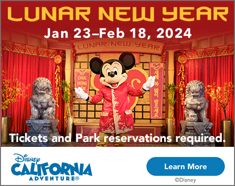 Disney Lunar New Year Jan 23-Feb 18