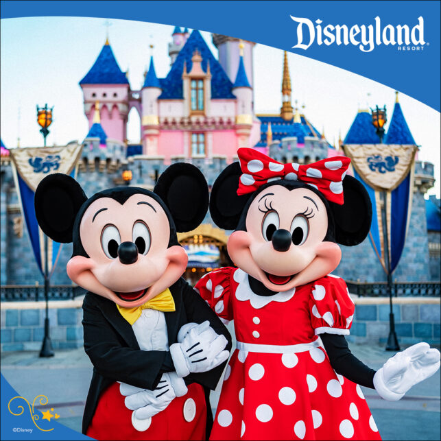 Mickey and Minnie at Disney